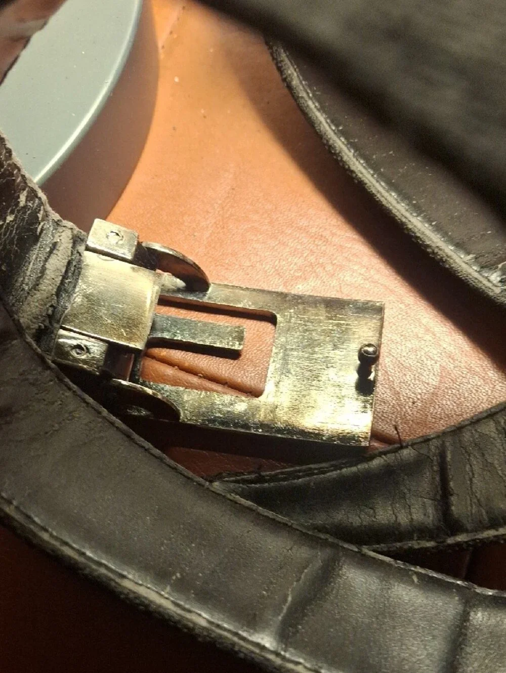 Gucci Black Fabric Belt